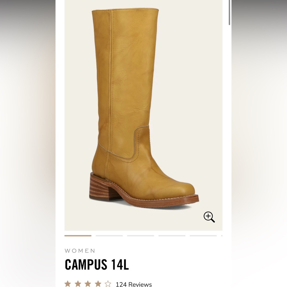 Frye Campus Boots Banana